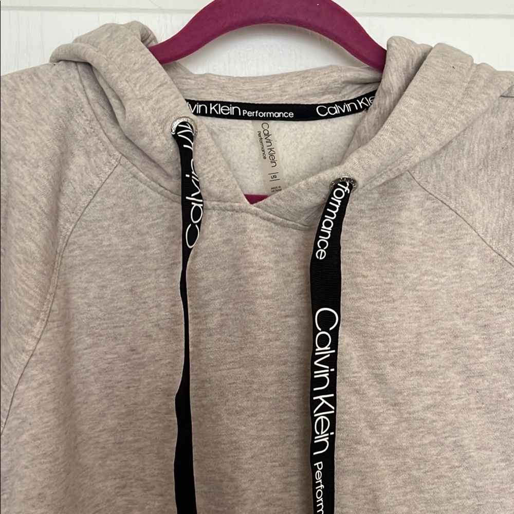 Calvin Klein Women's Gray Hoodie - Picture 2 of 3